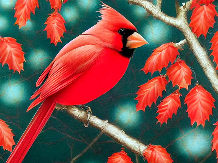 Red Christmas Cardinal