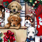 Christmas Puppies on the Loose