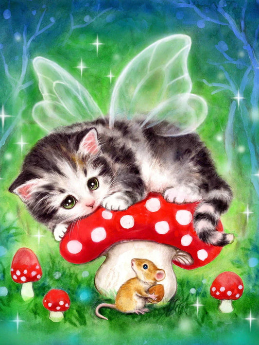 Kitten Fairy Mushroom