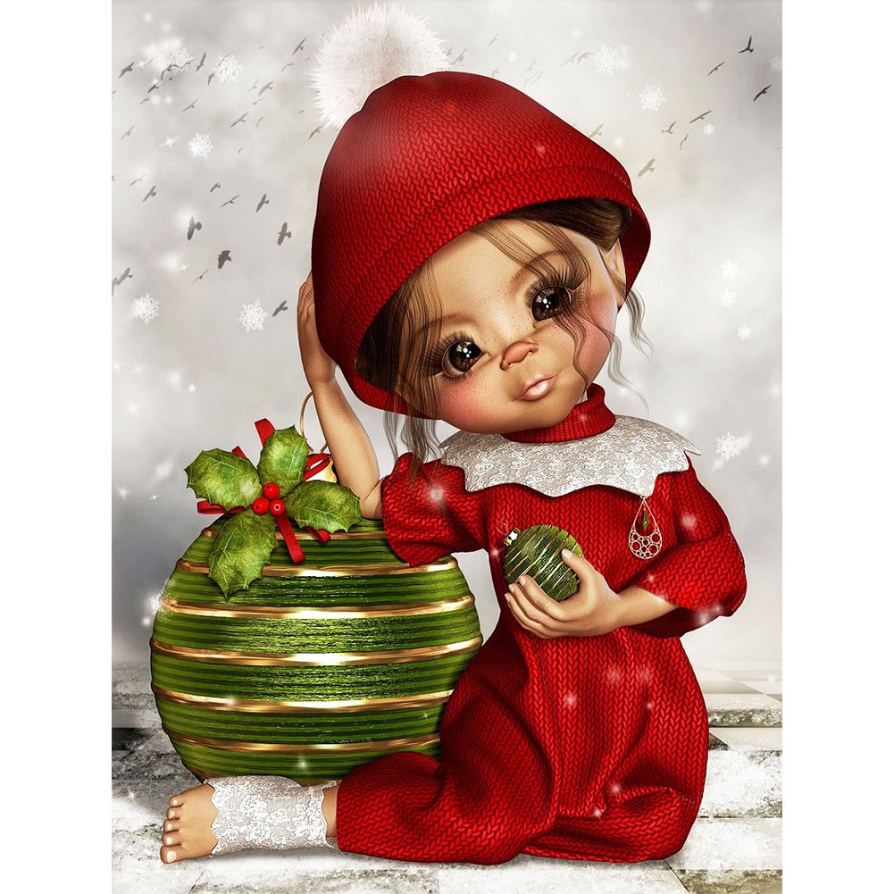 Christmas Cartoon Doll Diamond Painting