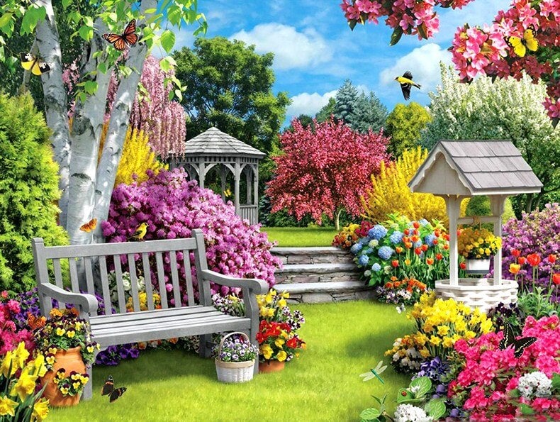 Beautiful Flowers Garden