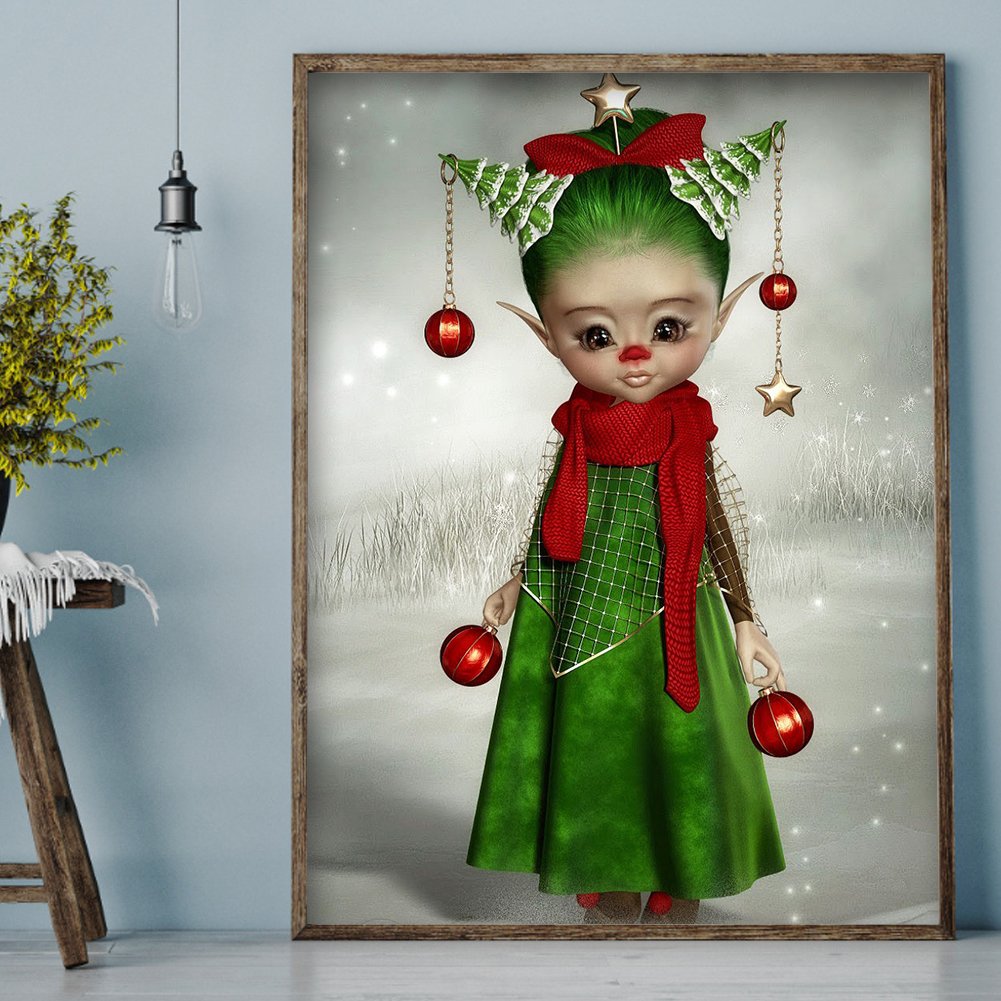 Christmas Cartoon Doll DIY Diamond Painting
