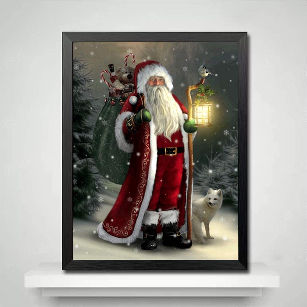 Snowfield Santa Claus