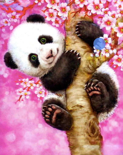 Panda In A Tree