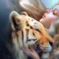 Stunning Girl & Tiger