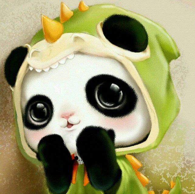 Cartoon Baby Panda